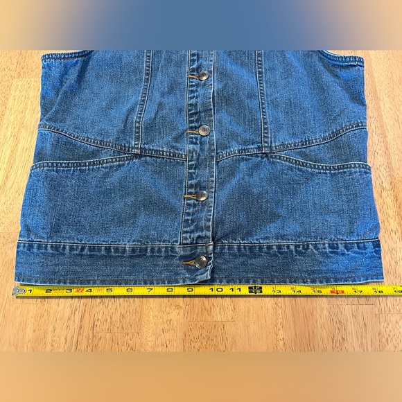 St John's Bay Women’s Vintage Indigo Jean Blue Size Medium Western, Retro - Picture 13 of 13